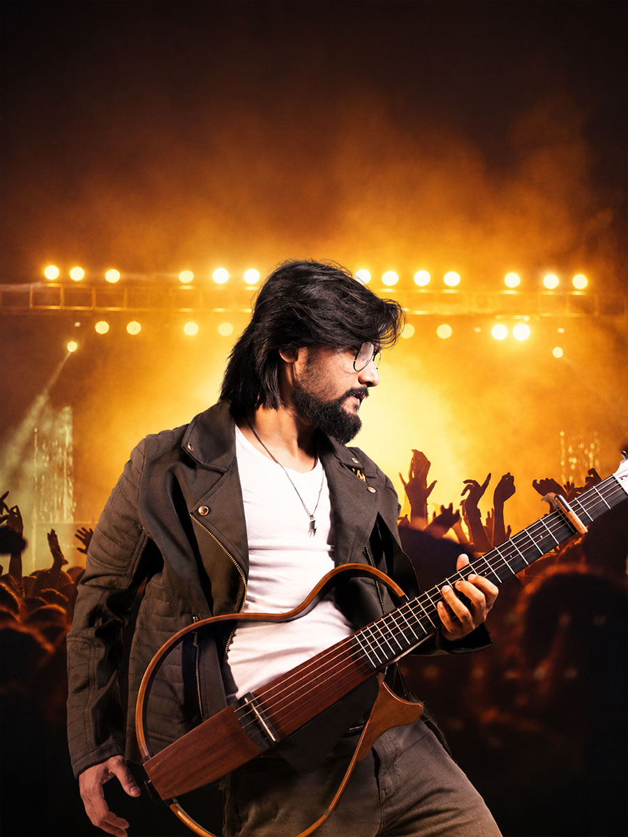 Sumit performing