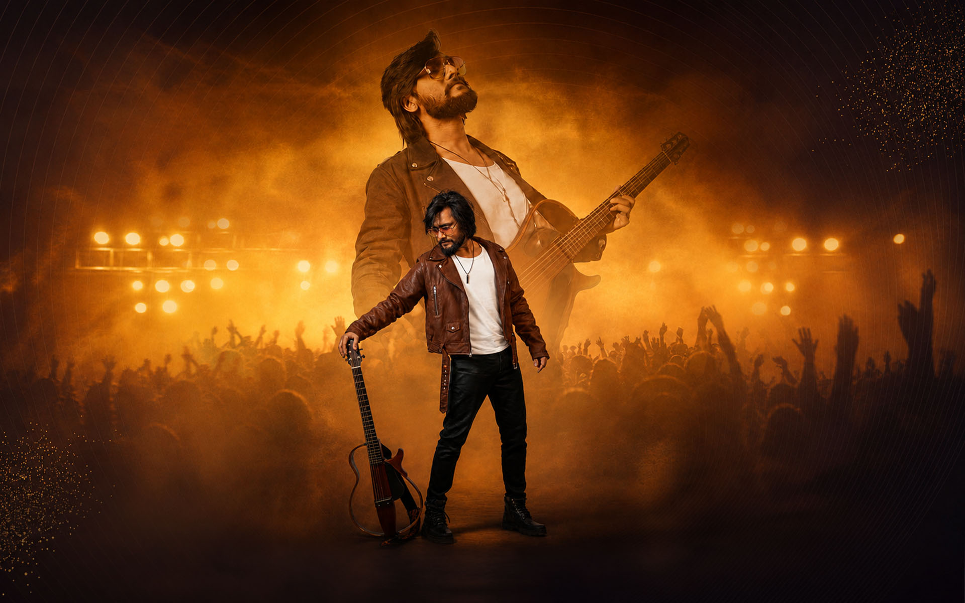 Sumit performing live